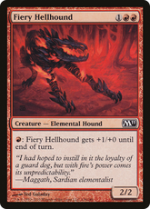 Sabujo Infernal / Fiery Hellhound - Magic: The Gathering - MoxLand